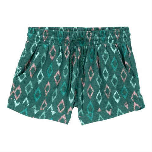 Girls 4-14 Carters Pull-On French Terry Shorts