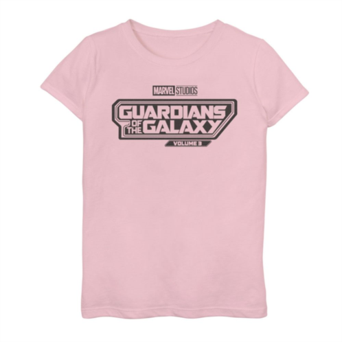 Licensed Character Girls 7-16 Guardians Of The Galaxy Vol. 3 Title Logo Graphic Tee