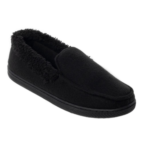 Boys Cuddl Duds Fleece Lined Moccasin Slippers