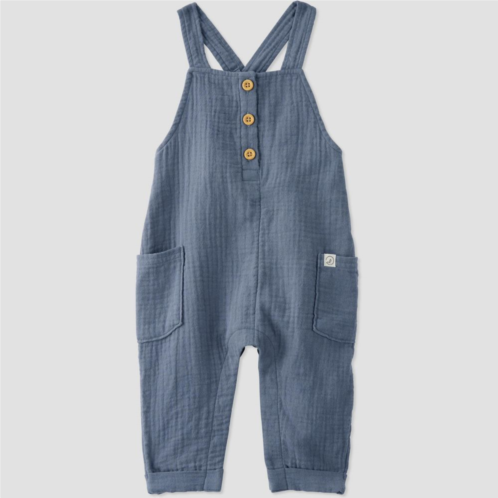 Baby Little Planet by Carters Organic Cotton Gauze Overalls