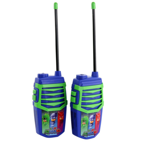 Nickelodeon PJ Masks 2-in-1 Walkie Talkies with Built In Flashlight in Blue