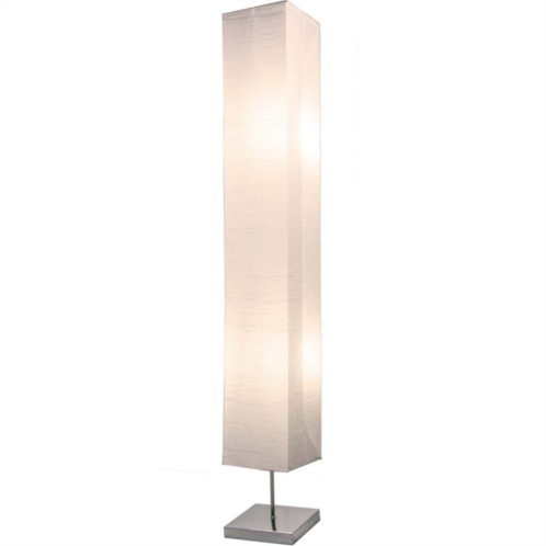 LIGHTACCENTS Diploma Paper Floor Lamp Set Of 2