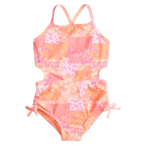 Baby & Toddler Girl Jumping Beans One-Piece Swimsuit