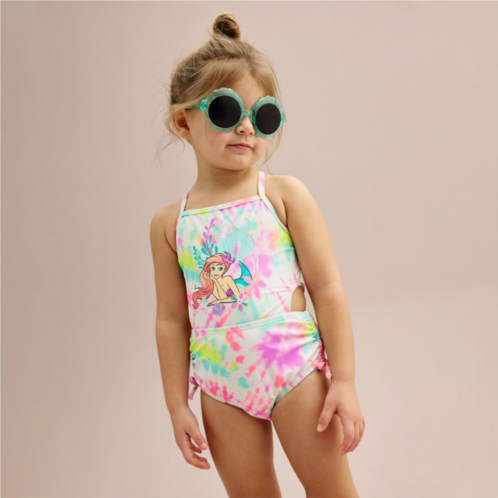 Disney/Jumping Beans Disney Little Mermaid Baby & Toddler Girl One-Piece Ariel Rash Guard Swimsuit by Jumping Beans
