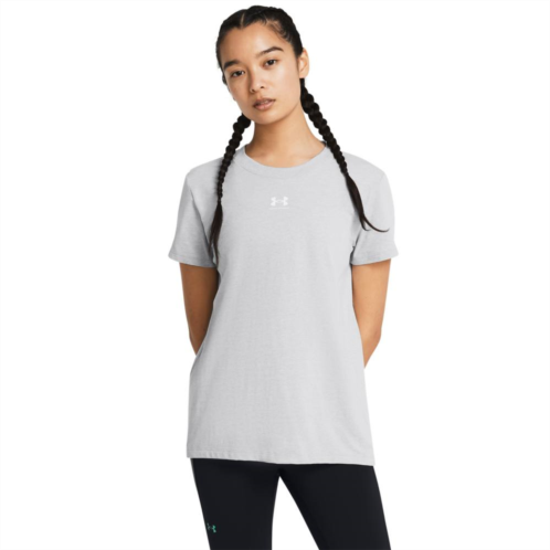 Womens Under Armour Rival Core Short Sleeve Tee