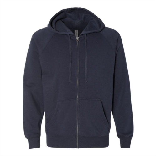 Independent Trading Co. Special Blend Raglan Full-Zip Hooded Sweatshirt