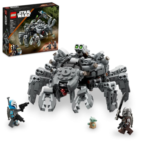 LEGO Star Wars: The Mandalorian Spider Tank Building Toy Set 75361 (526 Pieces)