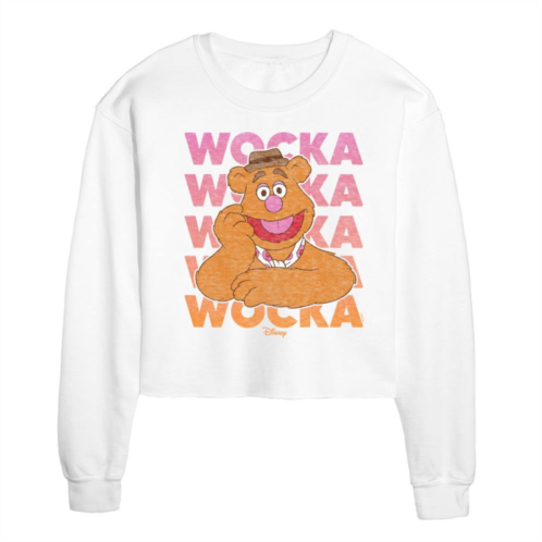 Licensed Character Disneys The Muppets Juniors Wocka Cropped Crew Fleece