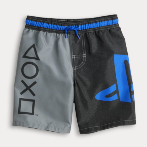 Licensed Character Boys 4-14 Playstation Swim Trunks
