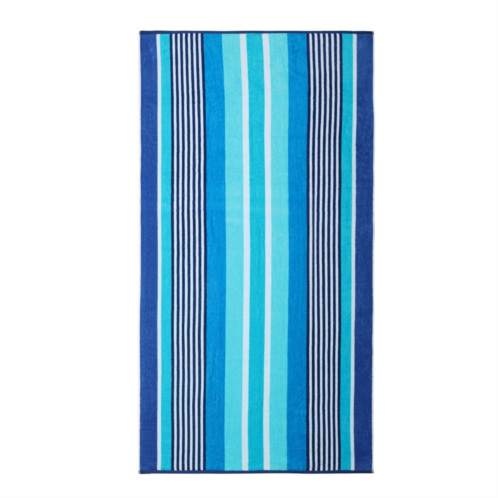 The Big One Reversible Striped Beach Towel