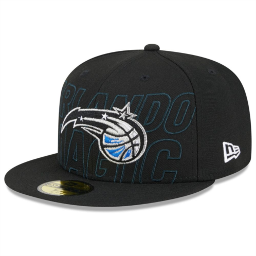 Mens New Era Black Orlando Magic 2023 NBA Draft 59FIFTY Fitted Hat