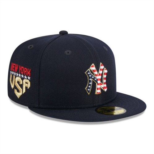Mens New Era Navy New York Yankees 2023 Fourth of July 59FIFTY Fitted Hat
