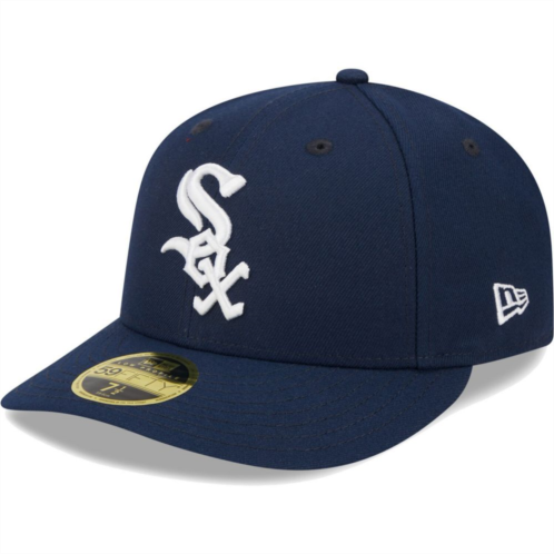 Mens New Era Navy Chicago White Sox Oceanside Low Profile 59FIFTY Fitted Hat