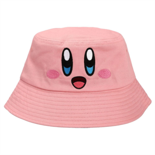 Licensed Character Womens Kirby Face Bucket Hat