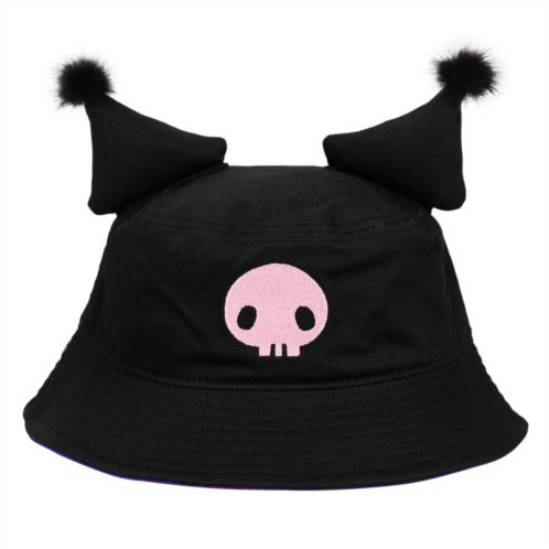 Licensed Character Womens Kuromi Inspired Bucket Hat