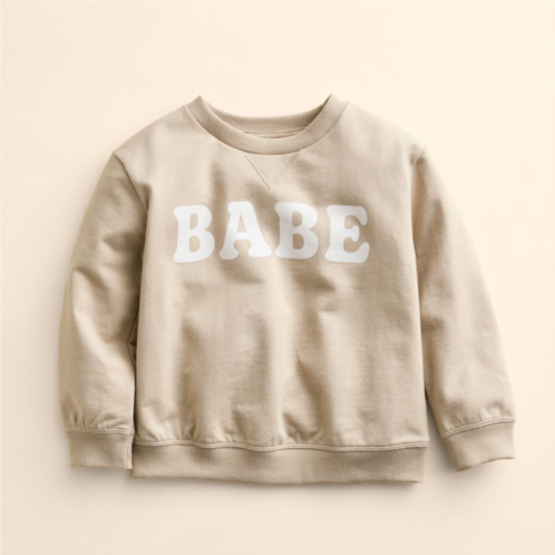Baby & Toddler Little Co. by Lauren Conrad Organic Graphic Sweatshirt