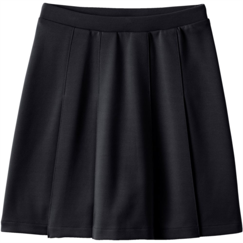 Girls 4-16 Lands End School Uniform Ponte Pleat Skirt