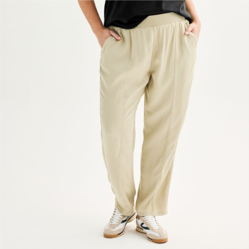 Plus Size Sonoma Goods For Life Comfort Waist Pants