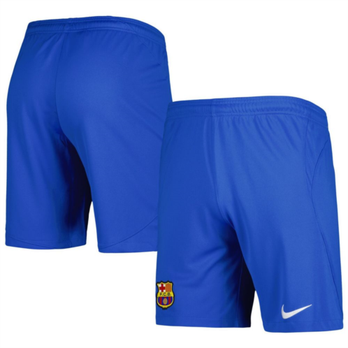 Mens Nike Royal Barcelona 2023/24 Away Stadium Performance Shorts