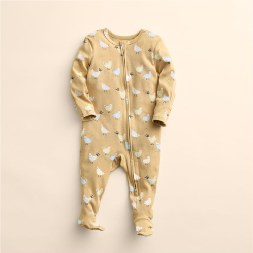 Baby Little Co. by Lauren Conrad Zip-Up Footed Pajamas