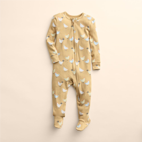 Baby Little Co. by Lauren Conrad Zip-Up Footed Pajamas with Grippers