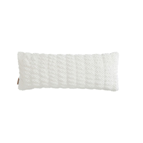 Koolaburra by UGG Zara Faux Fur Bolster Throw Pillow