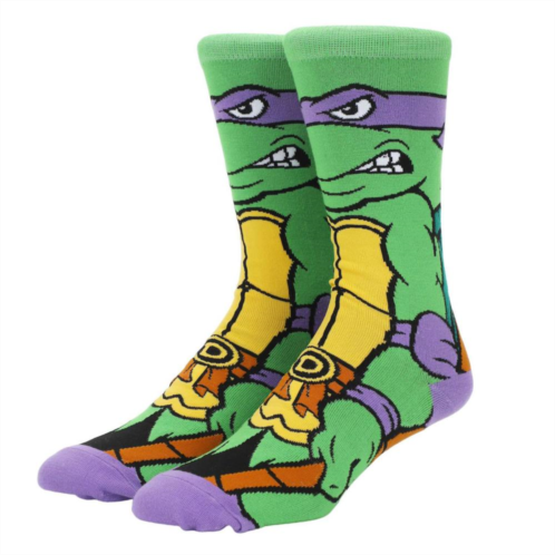 Licensed Character Mens Teenage Mutant Ninja Turtles Donatello Crew Socks