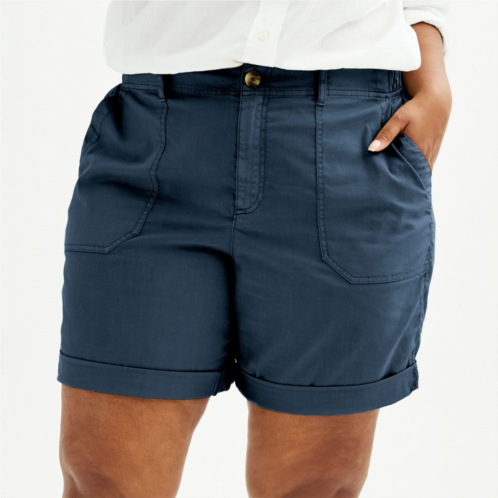 Plus Size Sonoma Goods For Life Utility Bermuda Shorts