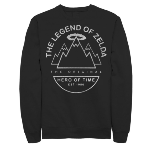 Licensed Character Big & Tall The Legend of Zelda Death Mountain Fleece Sweatshirt