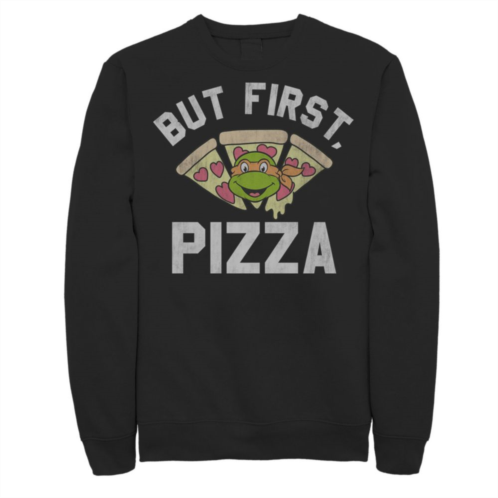 Big & Tall Nickelodeon Teenage Mutant Ninja Turtles Pizza First Fleece Sweatshirt