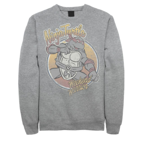 Big & Tall Nickelodeon Teenage Mutant Ninja Turtles Weekend Warrior Raphael Fleece Sweatshirt