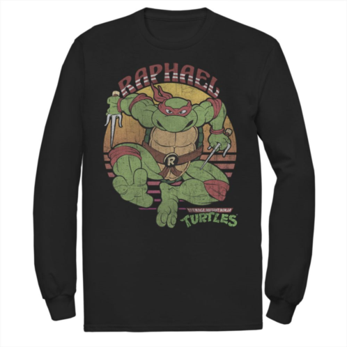 Big & Tall Nickelodeon Teenage Mutant Ninja Turtles Raphael Poster Long Sleeve