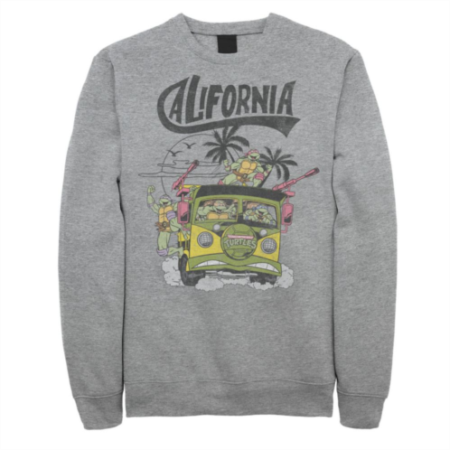 Big & Tall Nickelodeon Teenage Mutant Ninja Turtles California Ride Fleece Sweatshirt