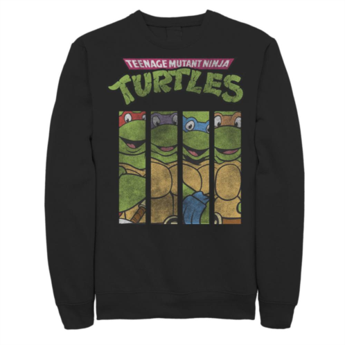 Big & Tall Nickelodeon Teenage Mutant Ninja Turtles Team Panels Fleece Sweatshirt