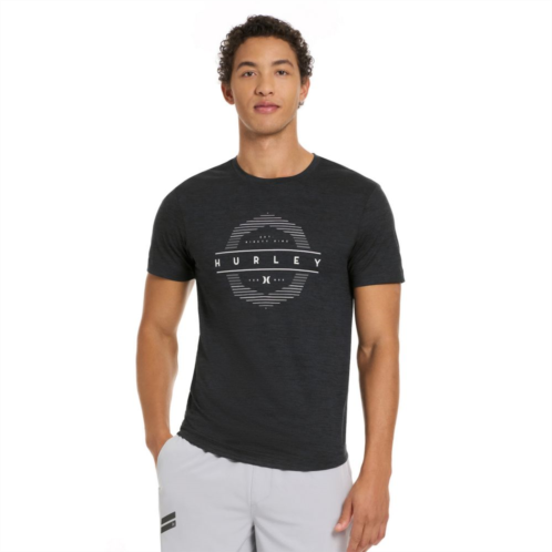 Mens Hurley Space Dyed Performance Tee