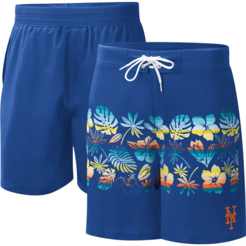 Mens G-III Sports by Carl Banks Royal New York Mets Breeze Volley Swim Shorts