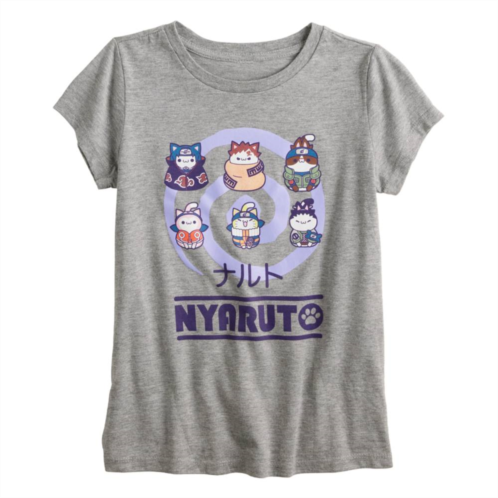 Licensed Character Girls 7-16 Naruto Graphic Tee