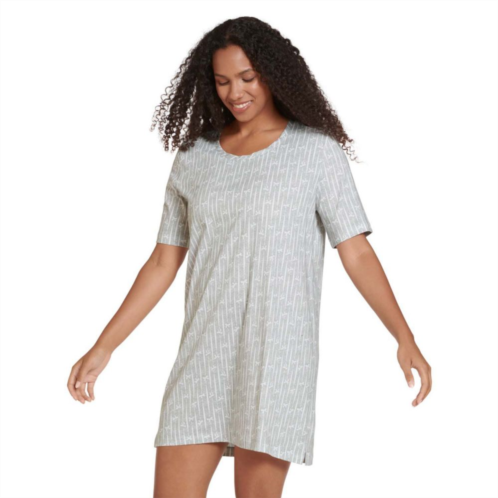 Womens Jockey Everyday Essentials Short Sleeve Cotton Sleepshirt