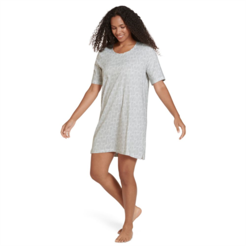 Plus Size Jockey Everyday Essentials Short Sleeve Cotton Sleepshirt