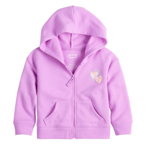 Disney/Jumping Beans Disney Girls 4-12 French Terry Zip Hoodie by Jumping Beans