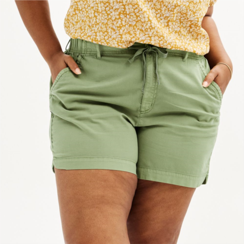 Plus Size Sonoma Goods For Life Utility Shorts