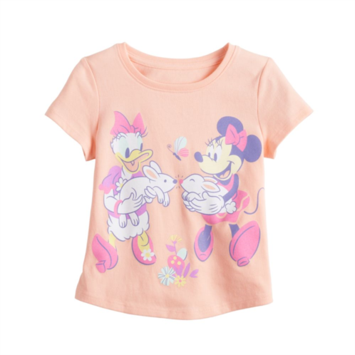 Disney/Jumping Beans Disneys Minnie Mouse & Daisy Duck Girls 4-12 Shirttail Hem Graphic Tee by Jumping Beans