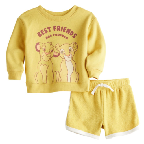 Disney/Jumping Beans Disneys The Lion King Baby French Terry Sweatshirt & Shorts Set by Jumping Beans