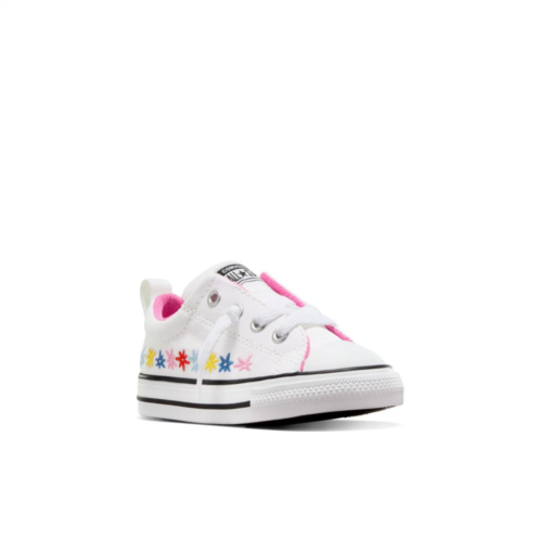 Converse Chuck Taylor All Star Street Embroidered Toddler Girls Shoes