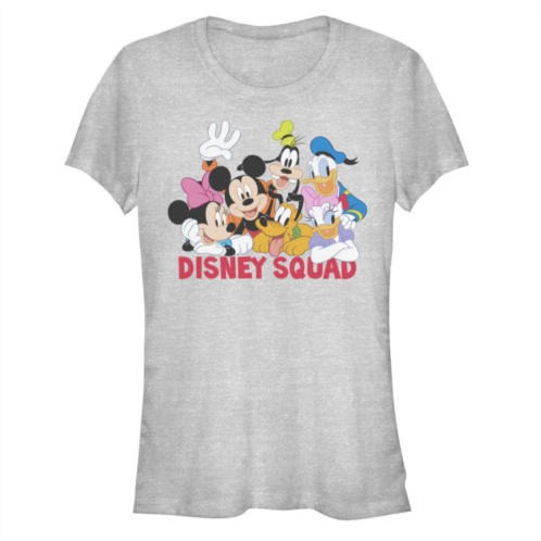 Licensed Character Disney Womens Mickey And Friends Disney Squad Tee
