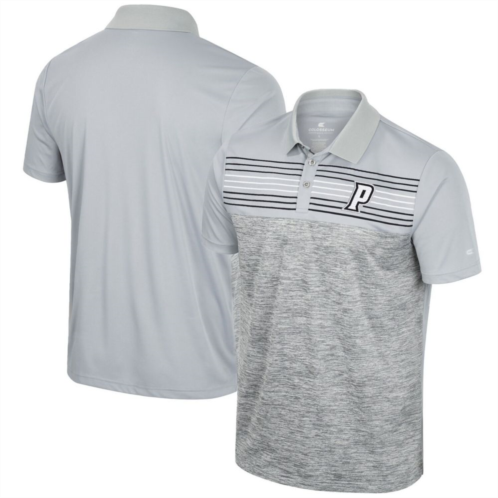 Mens Colosseum Gray Providence Friars Cybernetic Polo