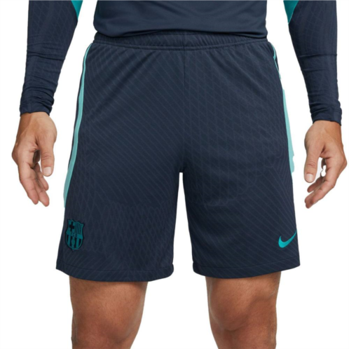 Mens Nike Navy Barcelona 2023/24 Strike Performance Shorts