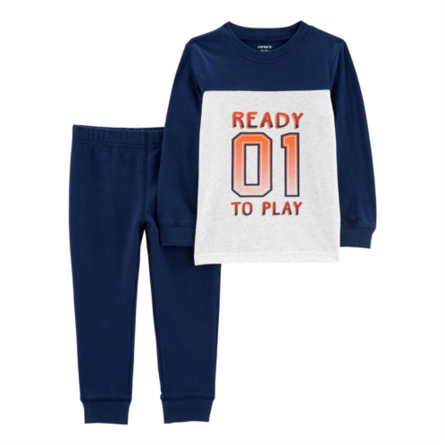 Baby Boy Carters Ready To Play Active Top & Pants Set