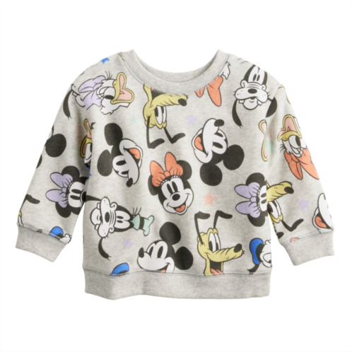 Disney/Jumping Beans Disneys Mickey Mouse & Friends Baby French Terry Sweatshirt by Jumping Beans