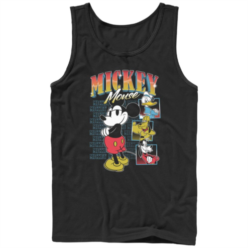 Disneys Mickey Mouse Mens Cheeky Look Graphic Tank Top